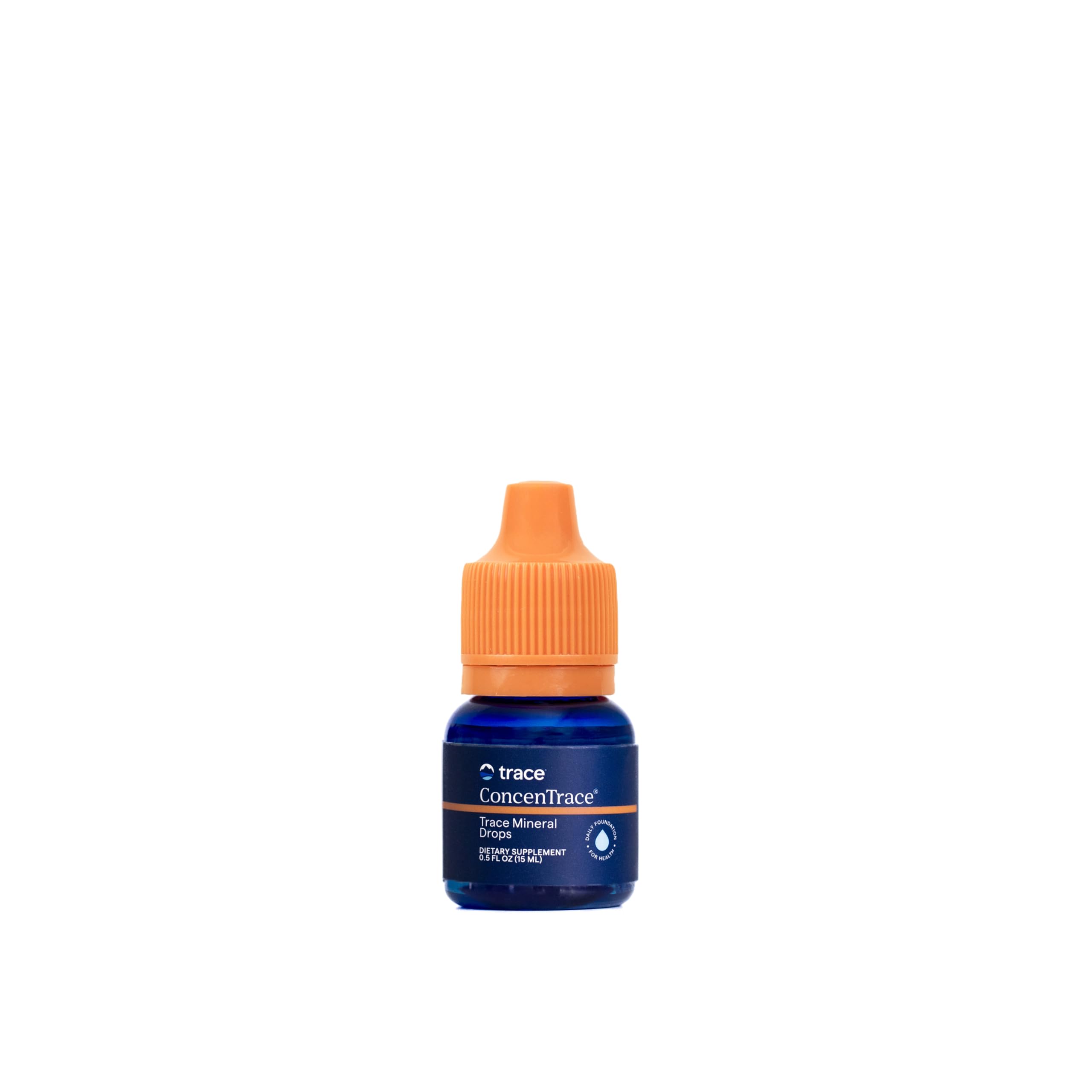 Trace Minerals ConcenTrace Drops bottle for daily mineral hydration support