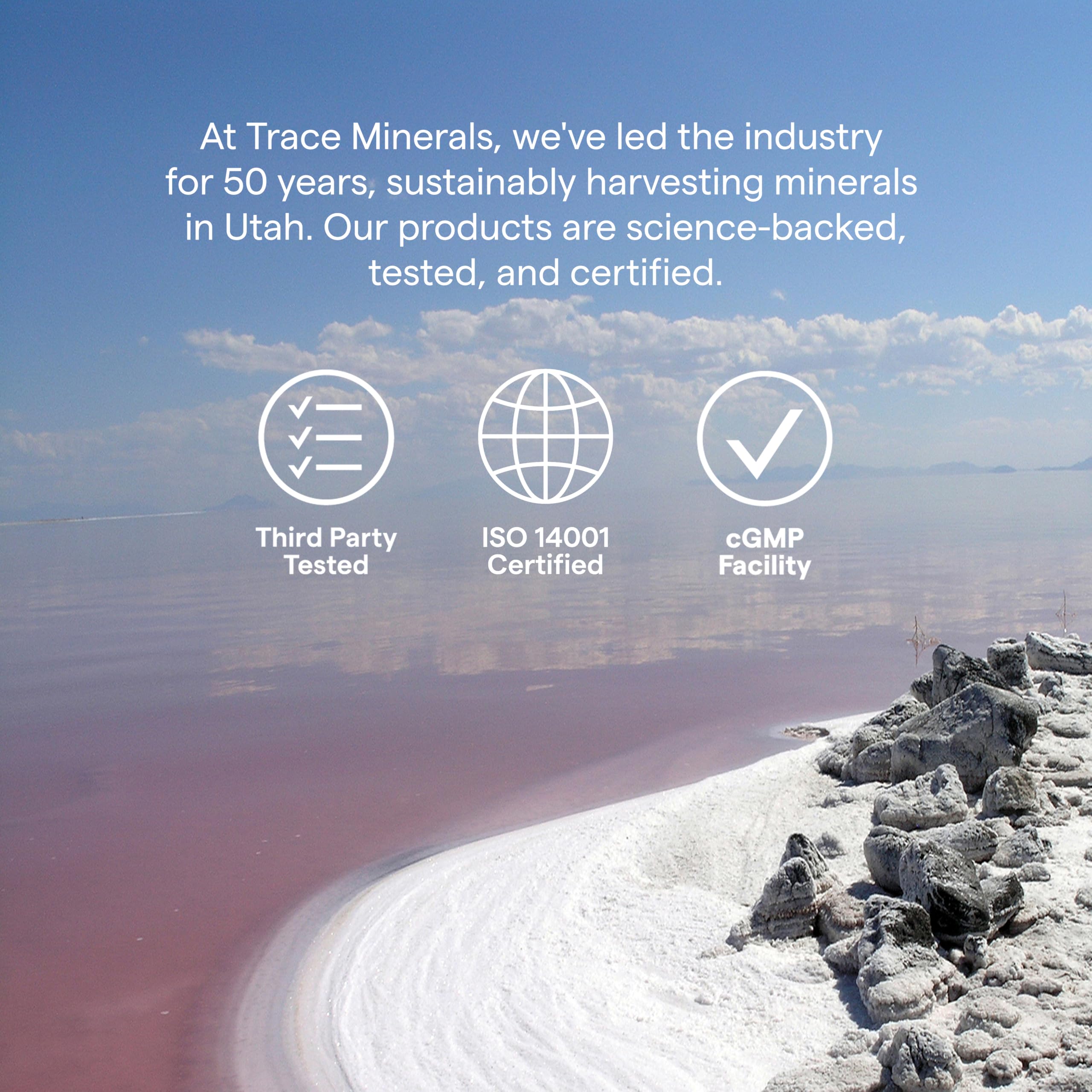 Trace Minerals ConcenTrace drops in water bottle setup for remineralization.