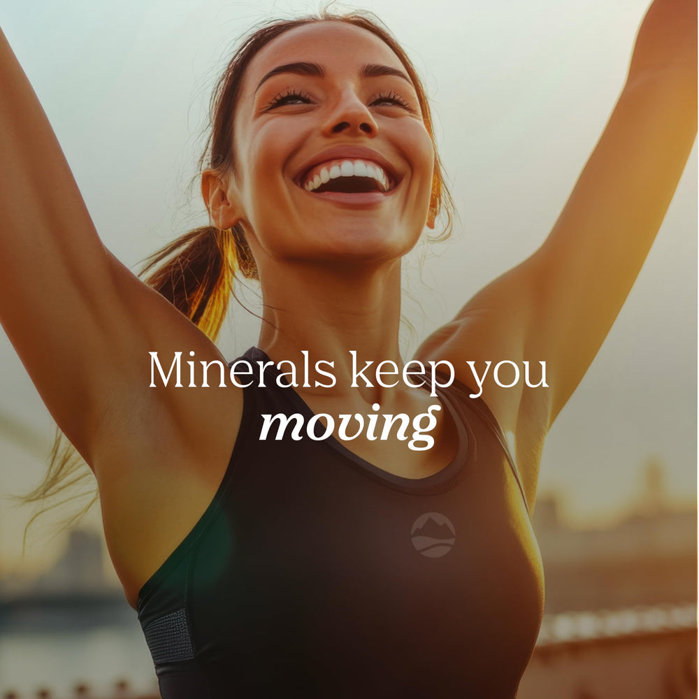 Ionic minerals are easily absorbed: ConcenTrace drops in water