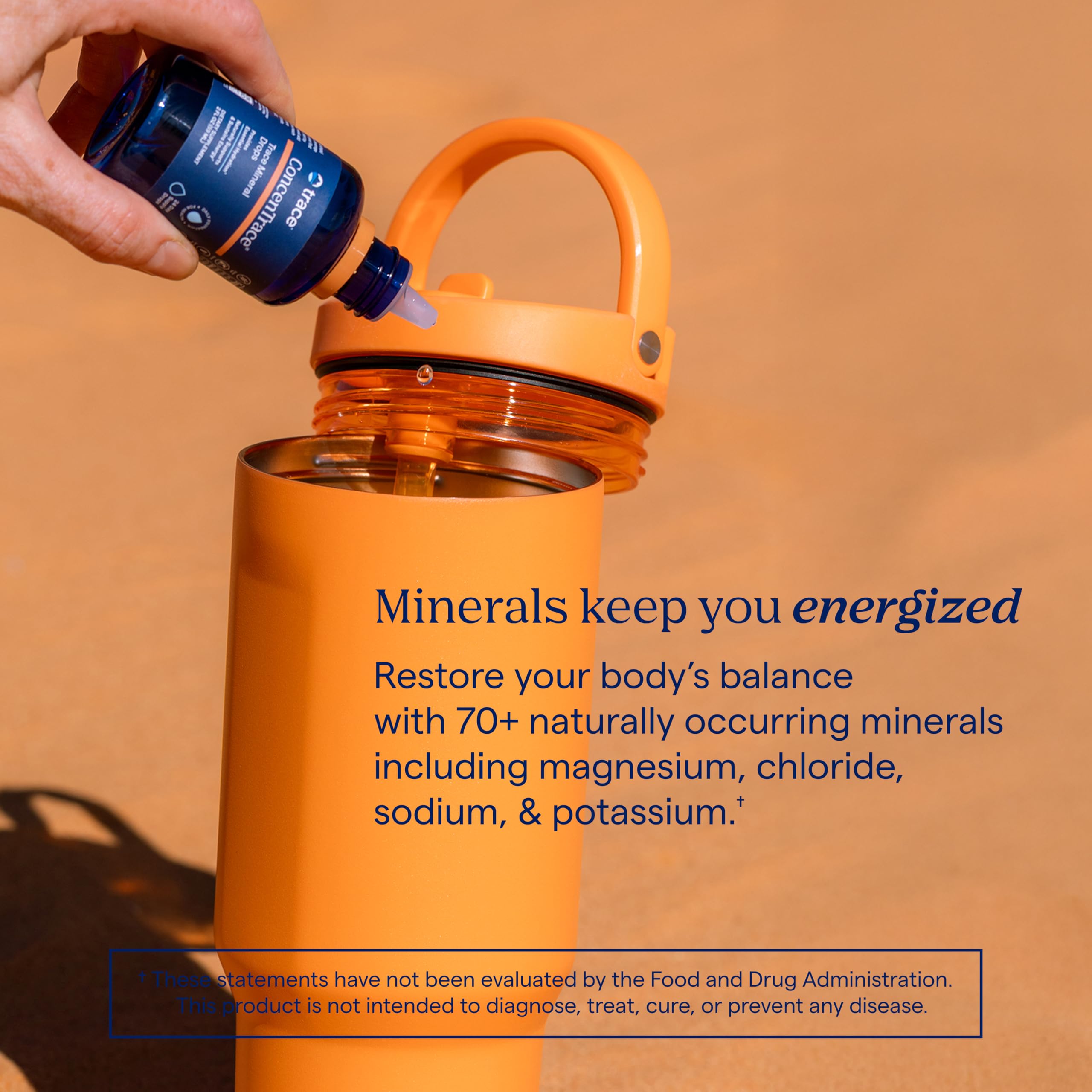 USA-sourced Trace Minerals ConcenTrace Drops to emphasize sustainable harvest