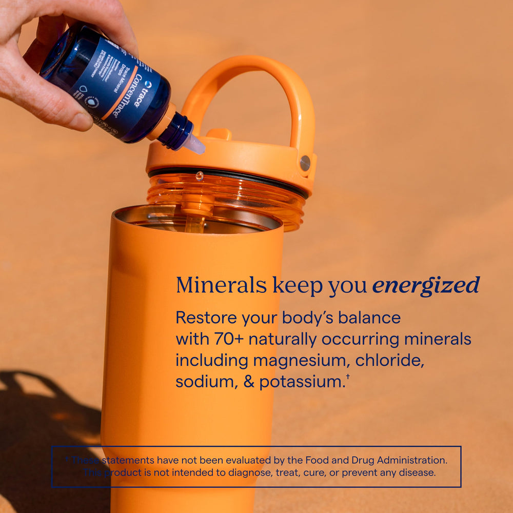 USA-sourced Trace Minerals ConcenTrace Drops to emphasize sustainable harvest
