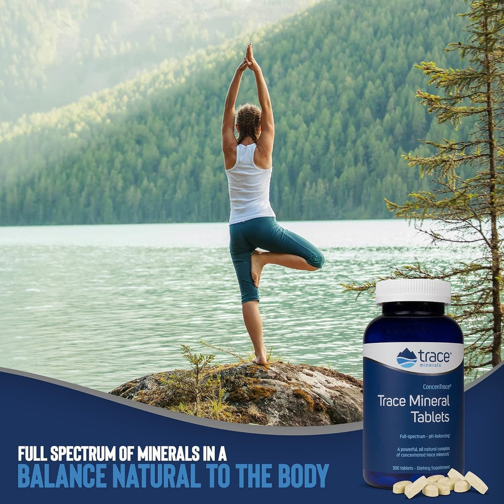 End of day routine with Trace Minerals ConcenTrace for steady energy
