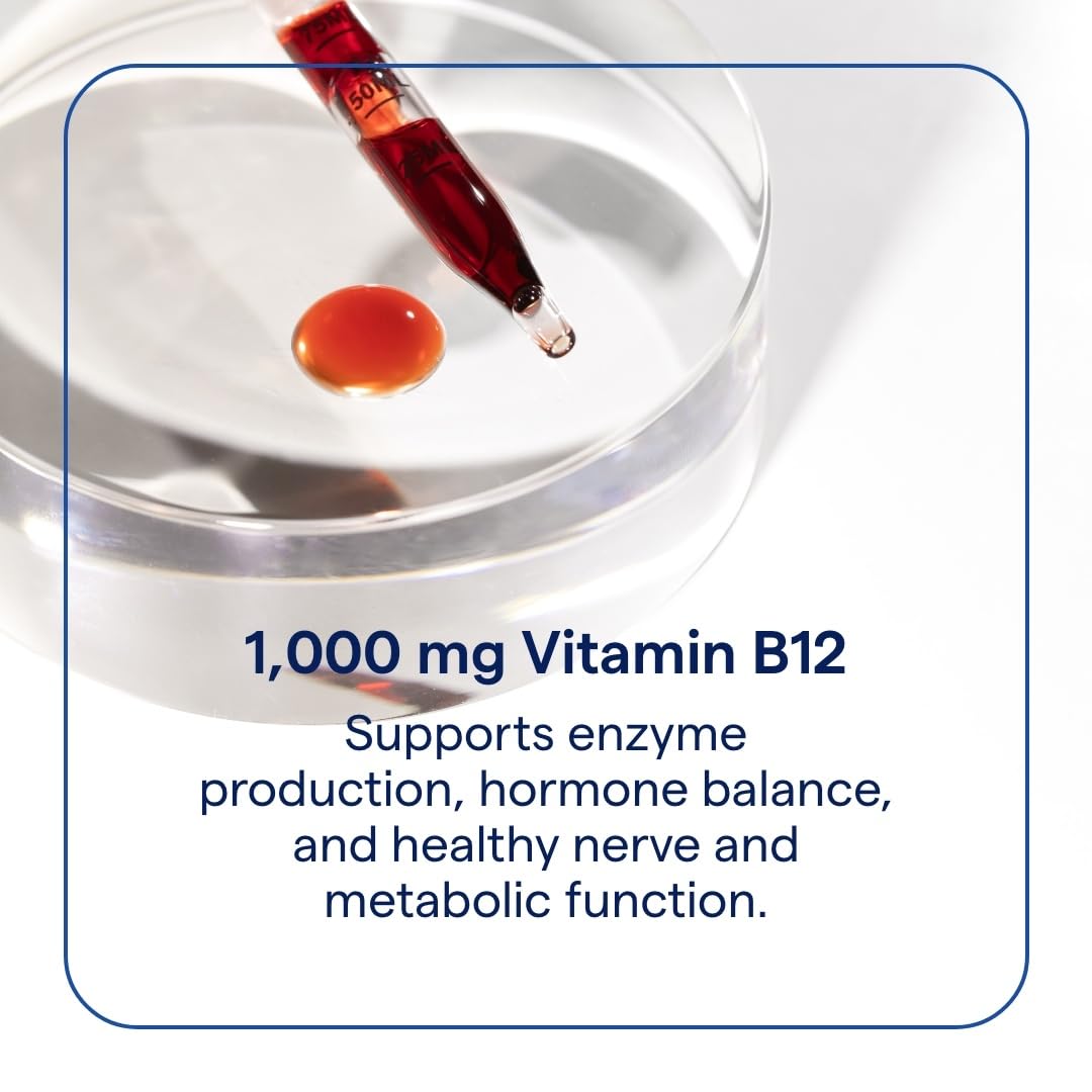 Trace Minerals Ionic B12 label closeup showing purity and minerals