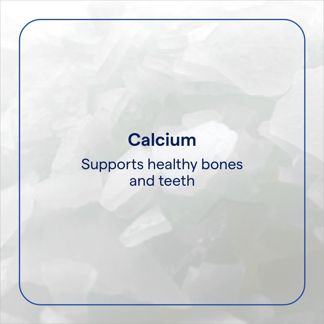 Trace Minerals Ionic Calcium dropper-dispense demonstrates easy 1/4 tsp daily usage with juice.