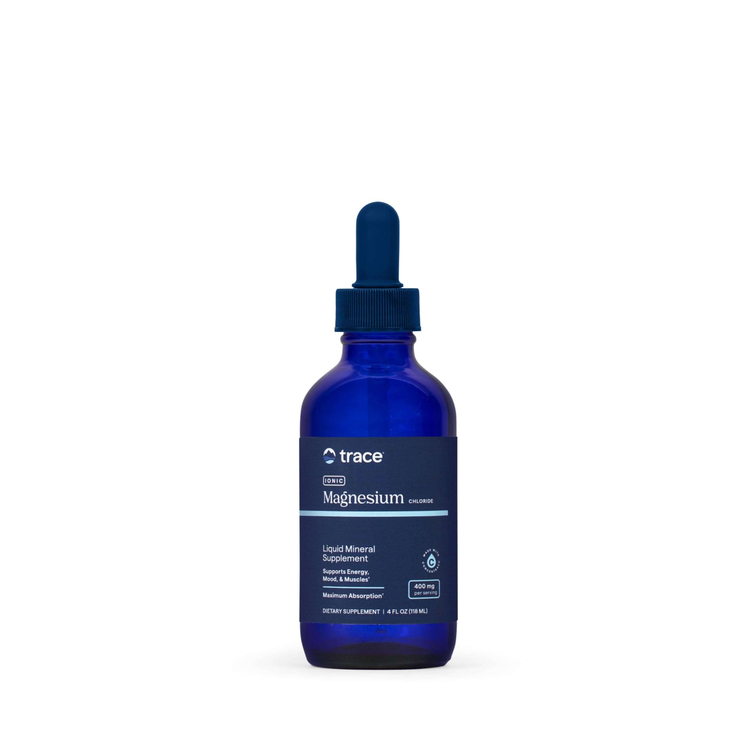 Trace Minerals Ionic Magnesium bottle ready for easy daily dosing and vitality support.