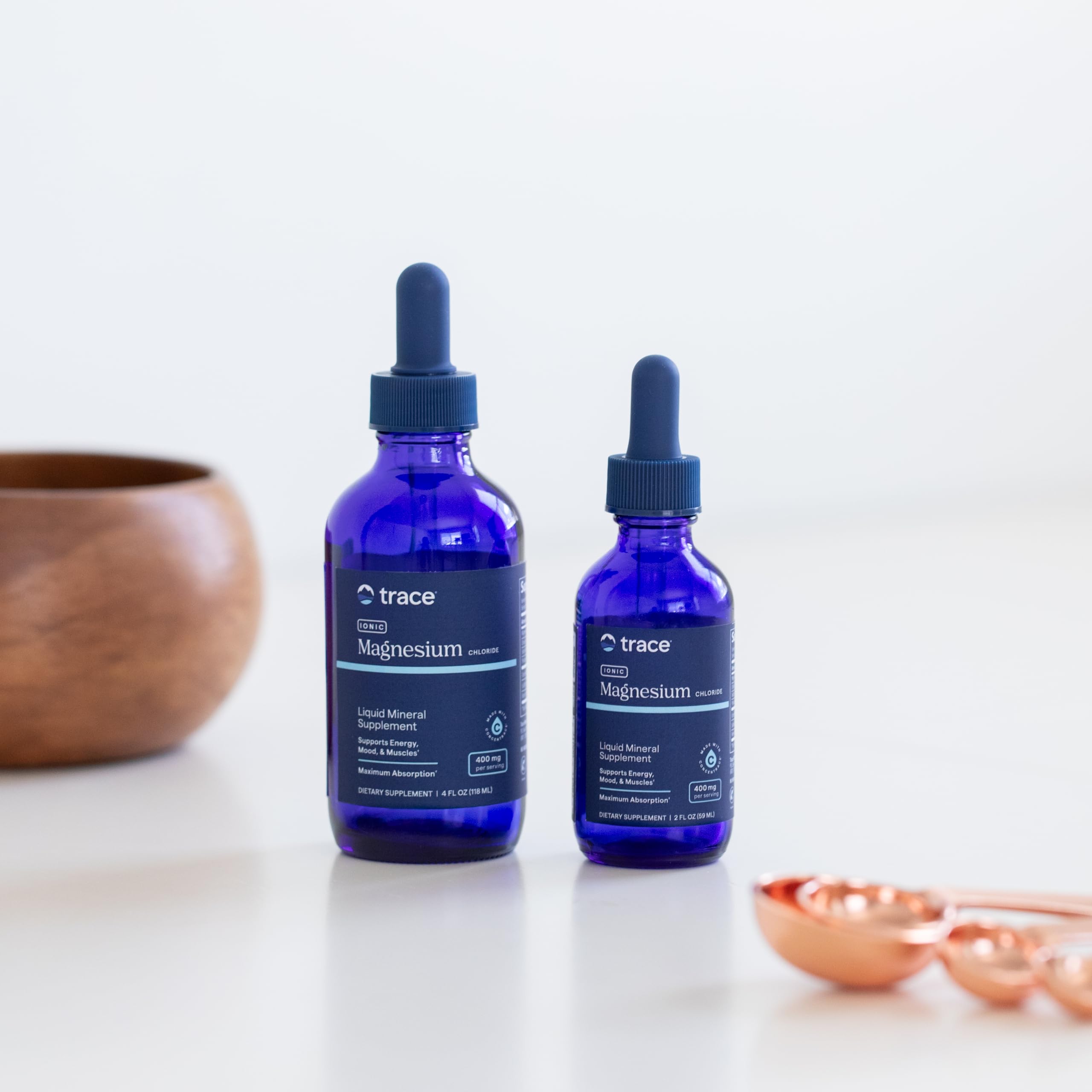 Daily-use bottle of Trace Minerals Ionic Magnesium supporting routine wellness
