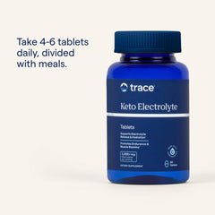 Trace Minerals Keto Electrolyte Tablets vegan formulation supports muscle function during activity.
