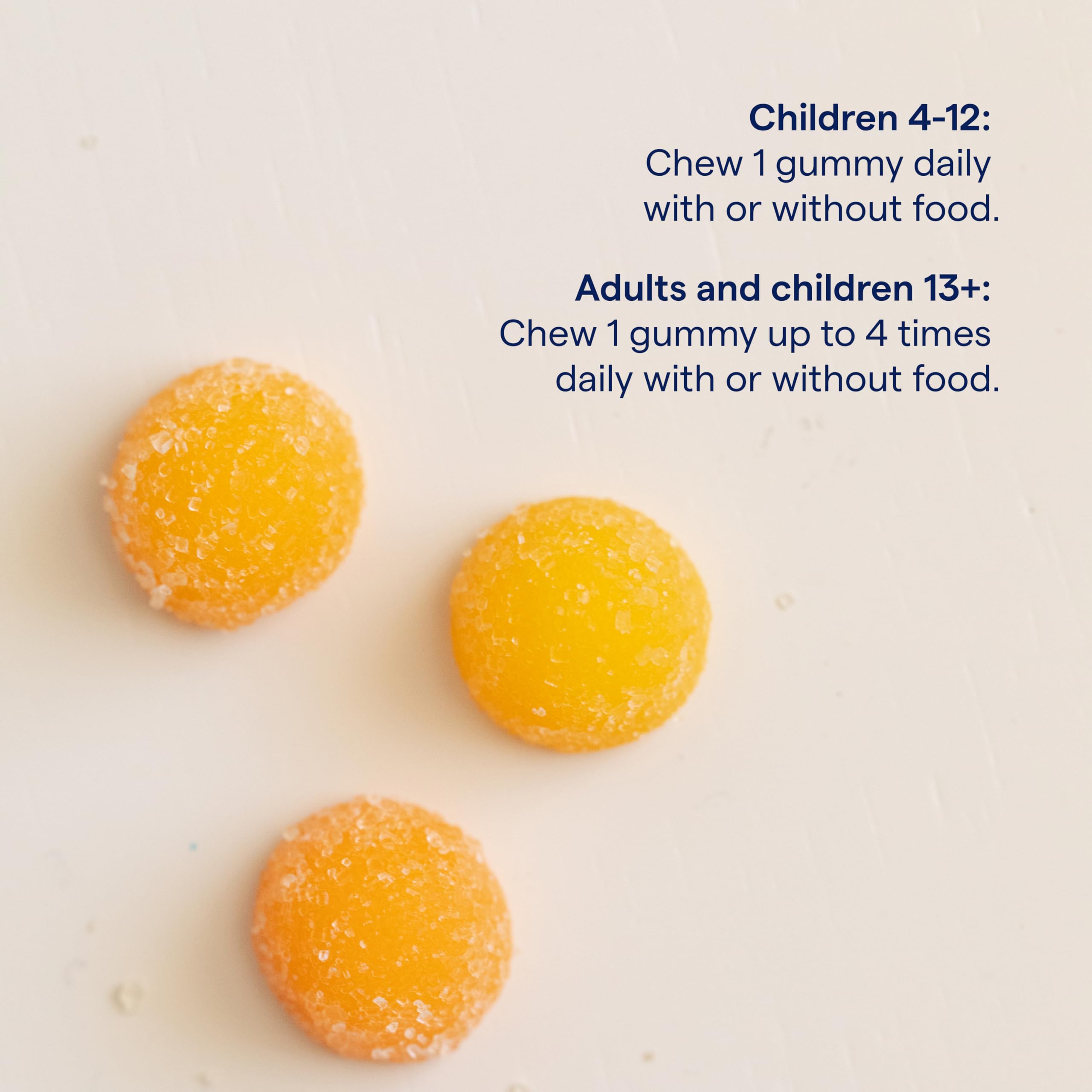 Trace Minerals Magnesium Gummies kid dosage image showing 1 gummy per day