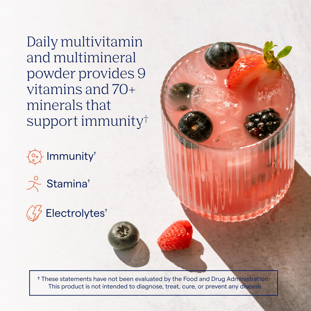 Trace Minerals Power Pak canister ready to mix for steady energy and hydration.