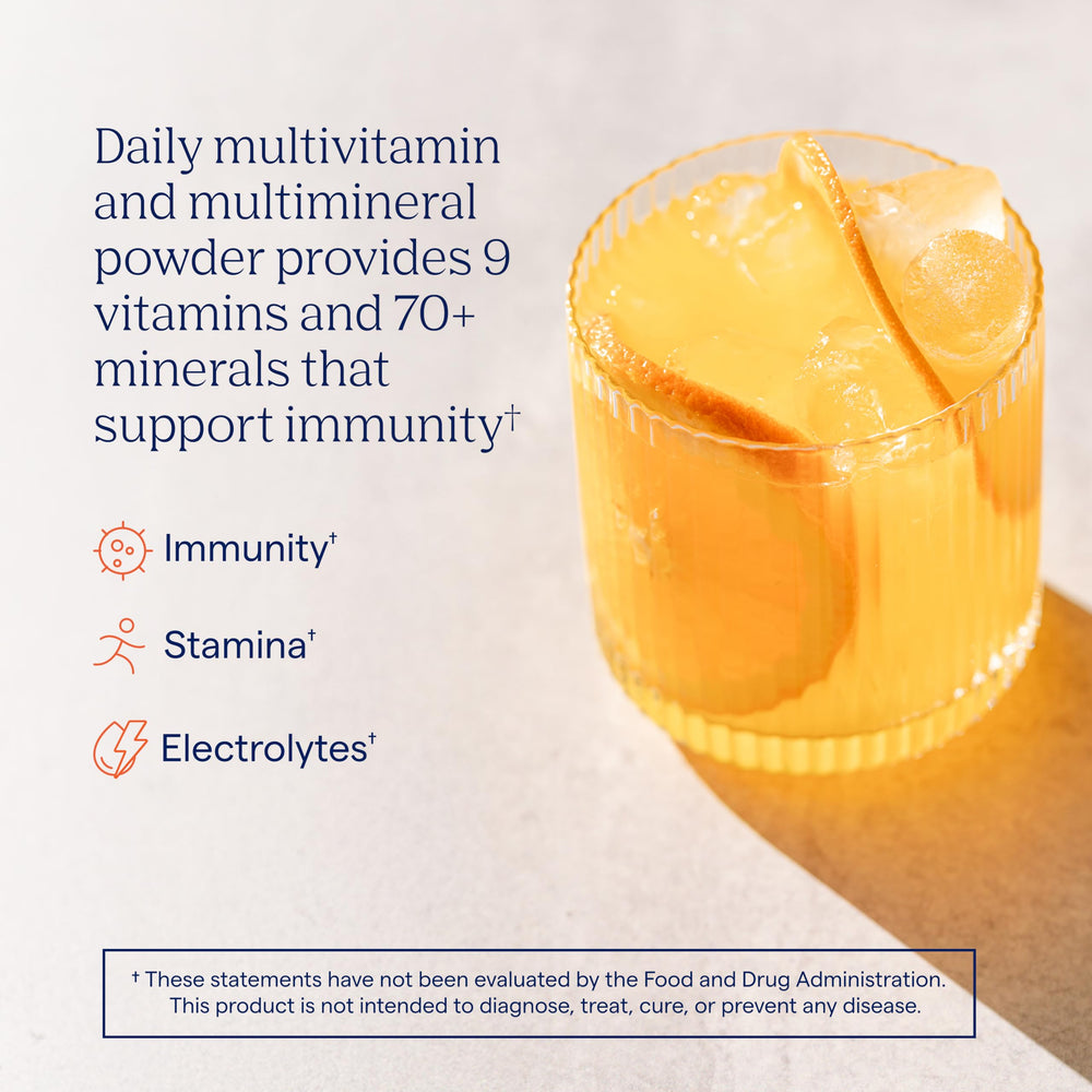 Trace Minerals Power Pak Tangerine canister ready for bulk, on-the-go hydration