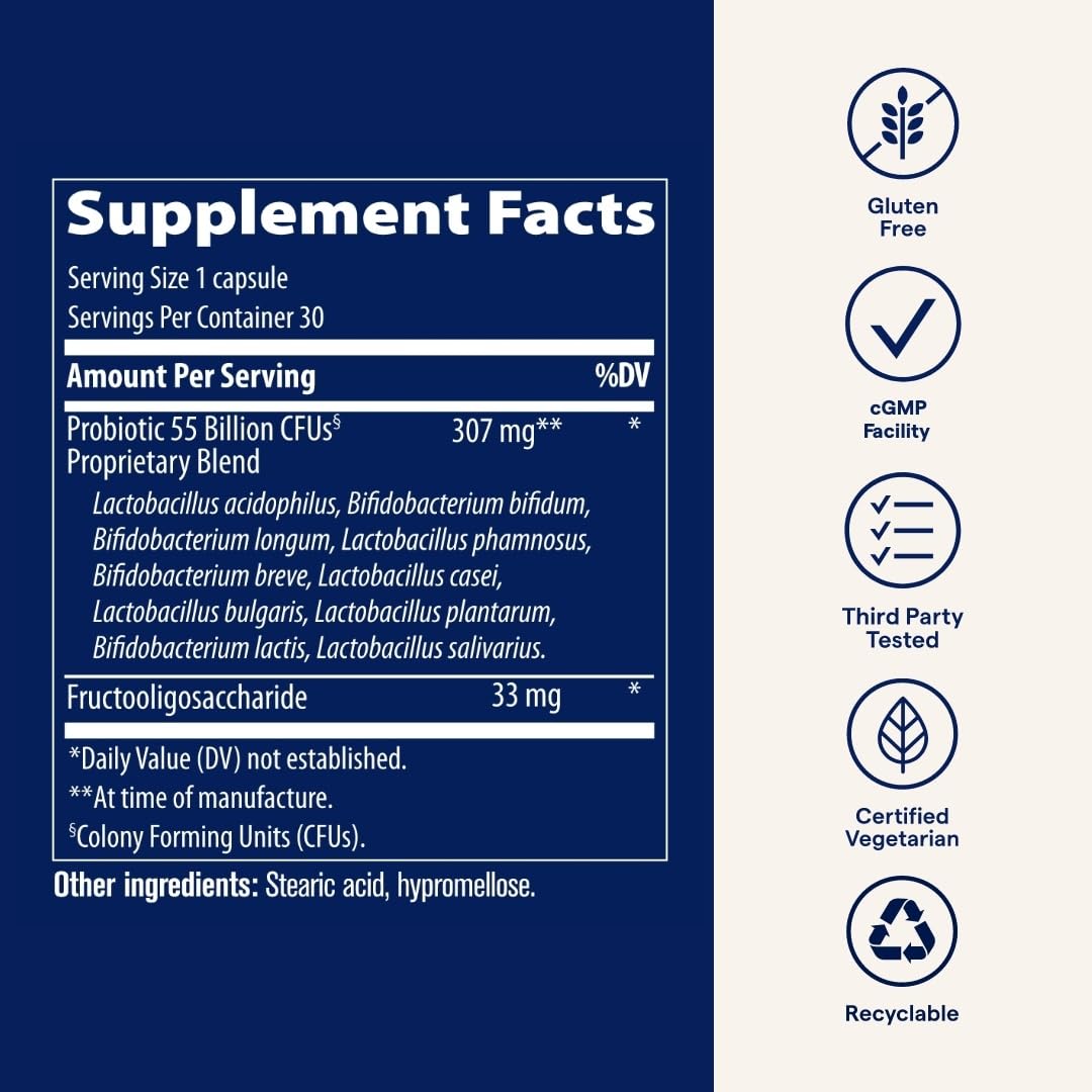 Daily-use capsule ready to take with water during morning routine