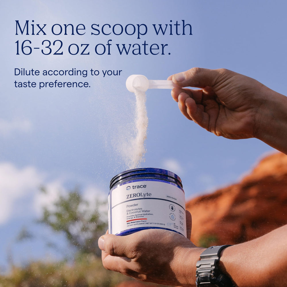 trace minerals zerolyte coconut-water ingredient showing full spectrum minerals for hydration