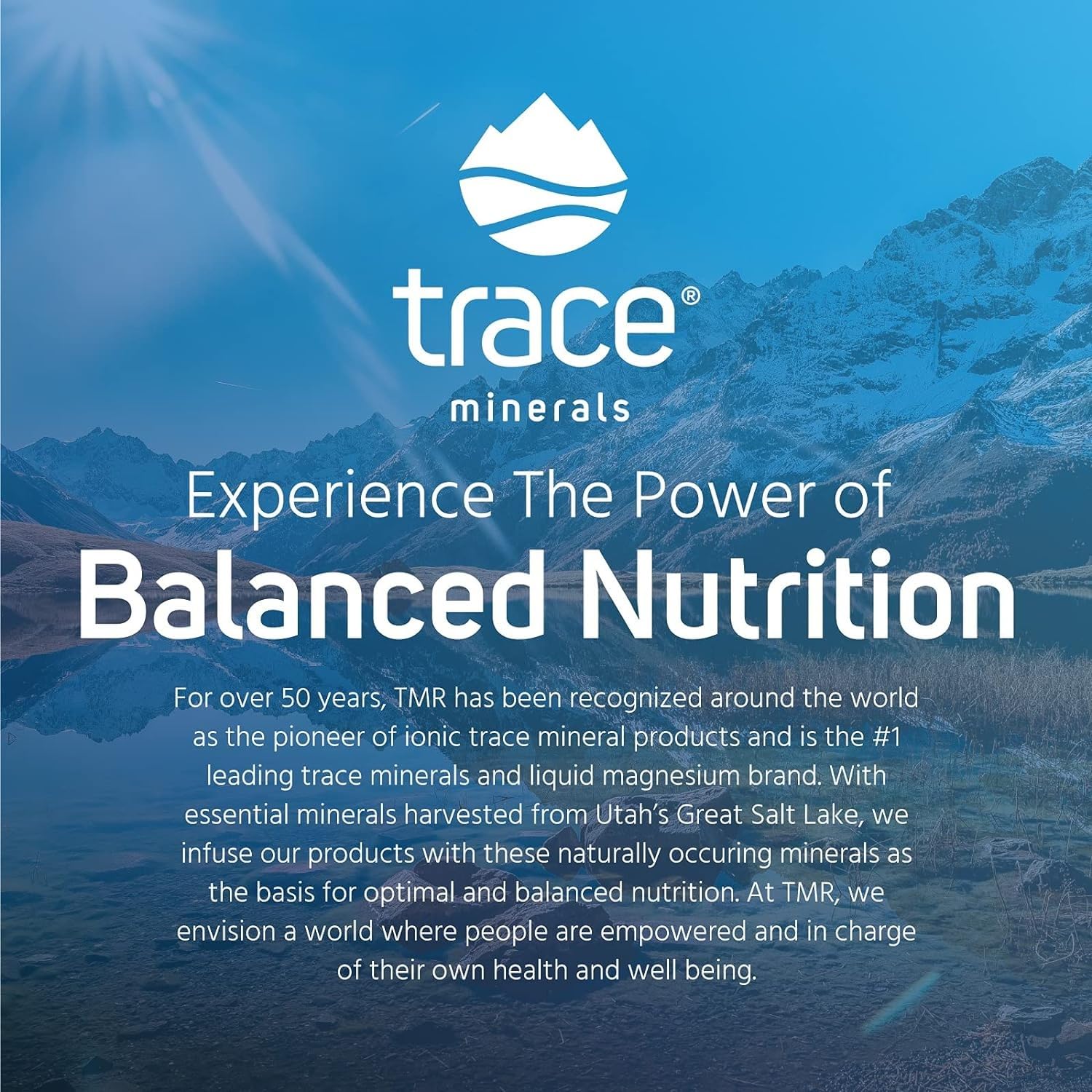 Trace Minerals ConcenTrace dosage guidance showing 1–3 capsules daily