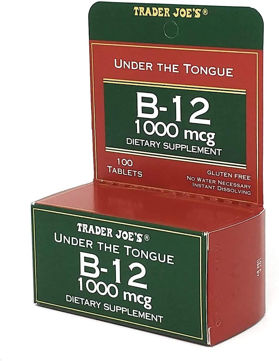Trader Joe's Under The Tongue B-12 for on-the-go use