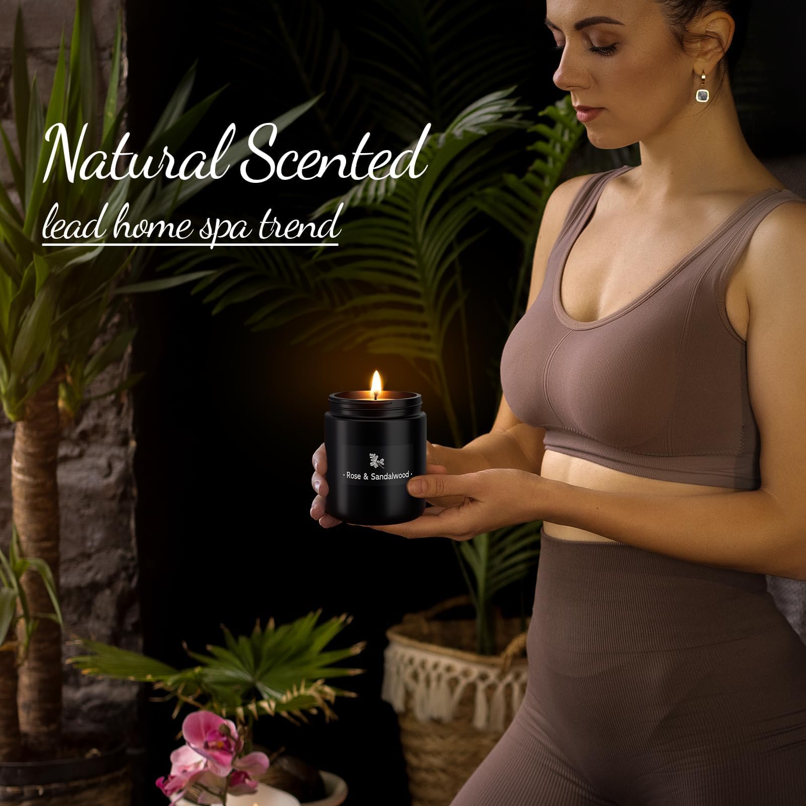TranquilBliss fragrance enhances home ambience with rose-sandalwood notes.