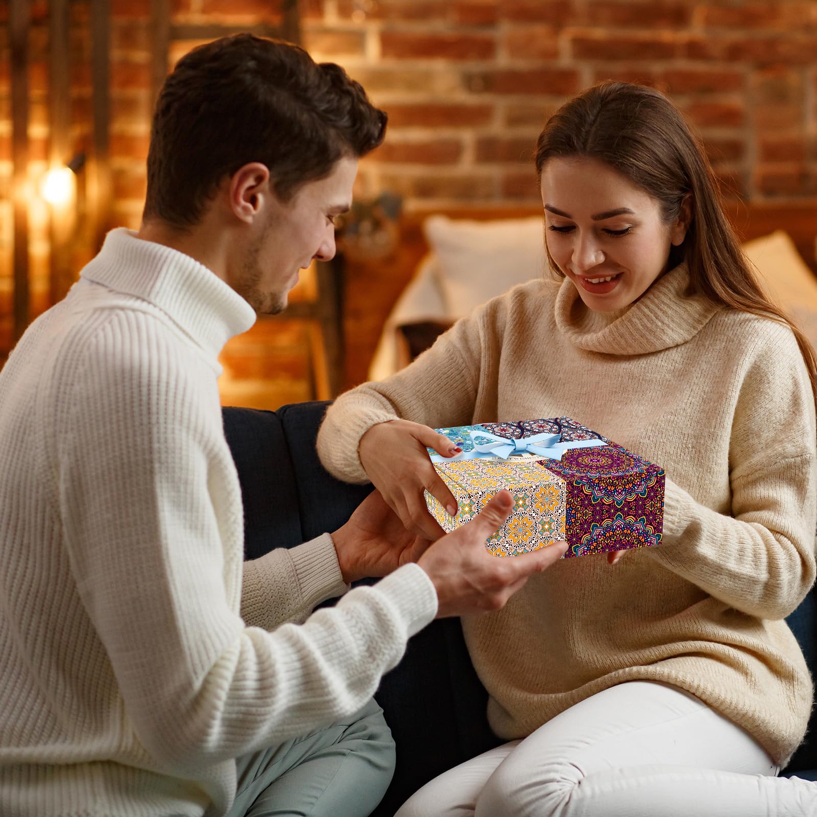 TranquilBliss multiscent candle set displaying varied scents for different rooms