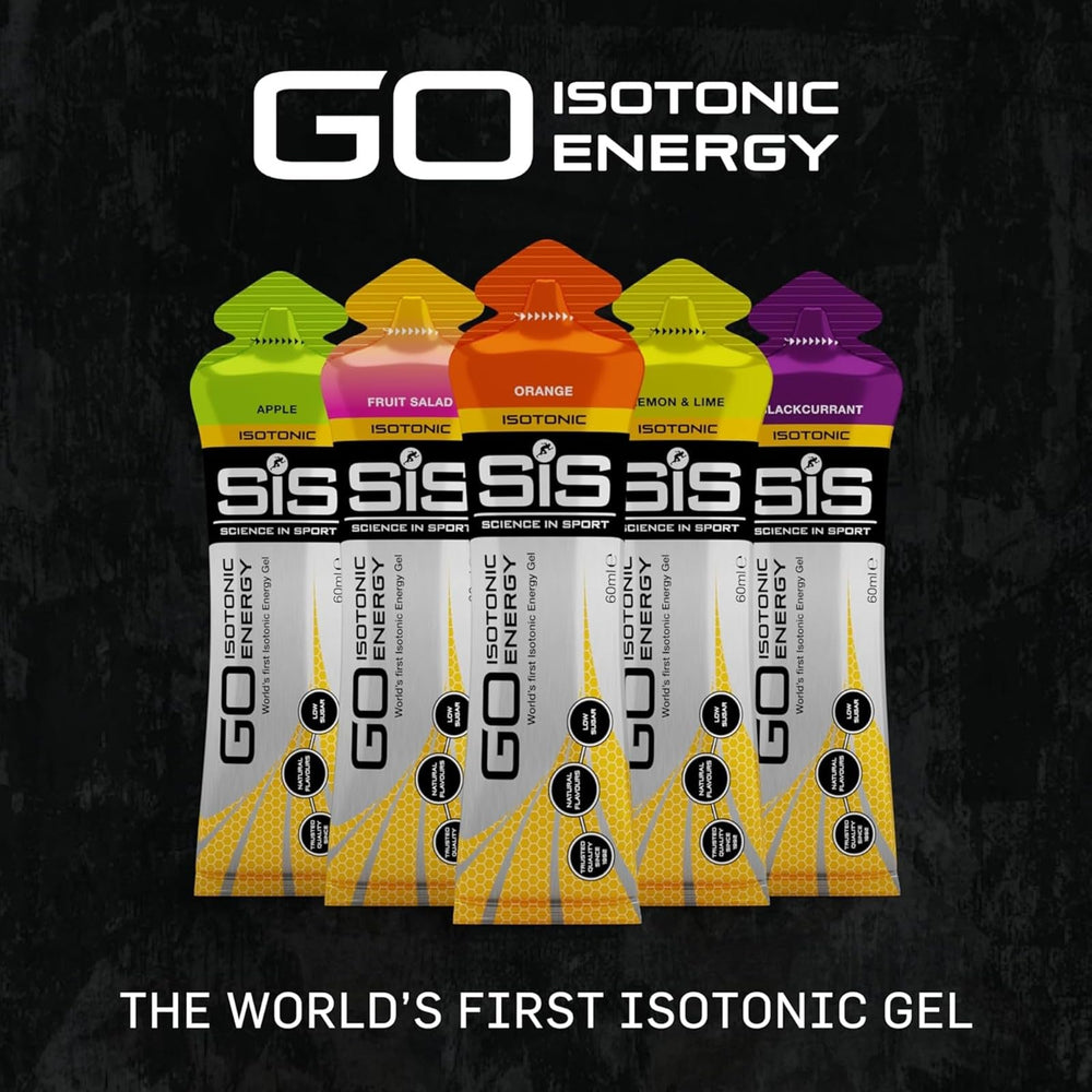 Flavor variety pack featuring 14 x 60ml gels for varied training flavors