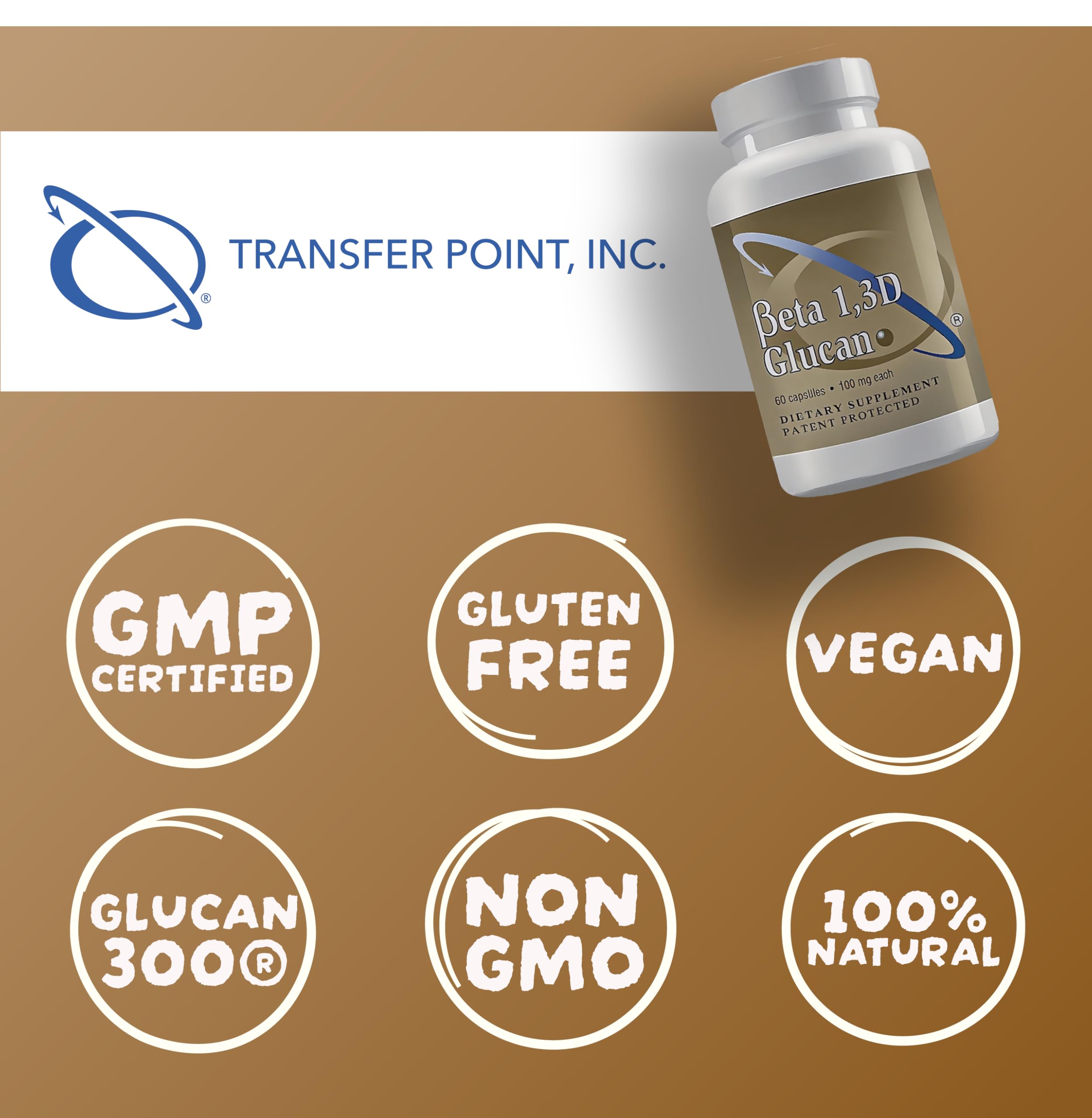 Transfer Point daily dose capsules ready for easy daily use.