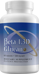 Transfer Point Immune Support beta glucan capsule front highlights pure 500 mg dosage for daily wellness.