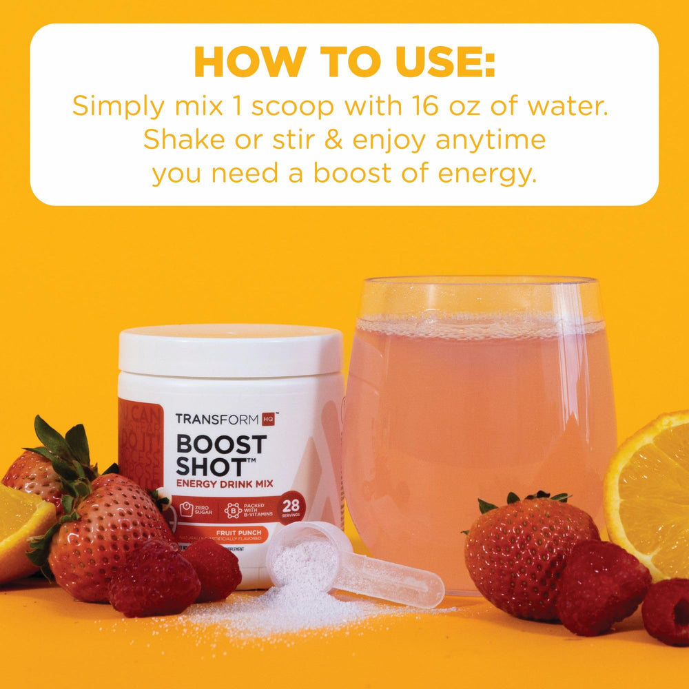 TransformHQ bottle on a desk ready for study or focused work.