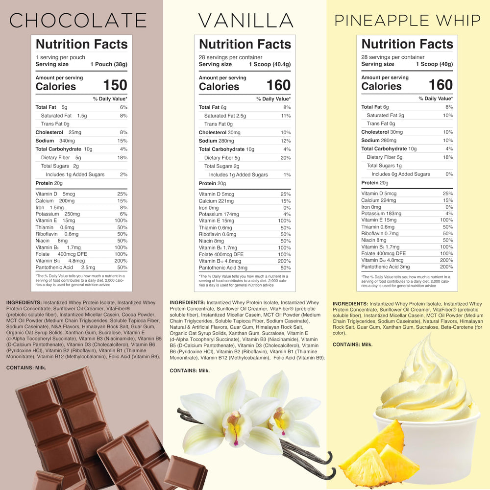 TransformHQ pineapple whip flavor single-serve pouch for tropical tastes