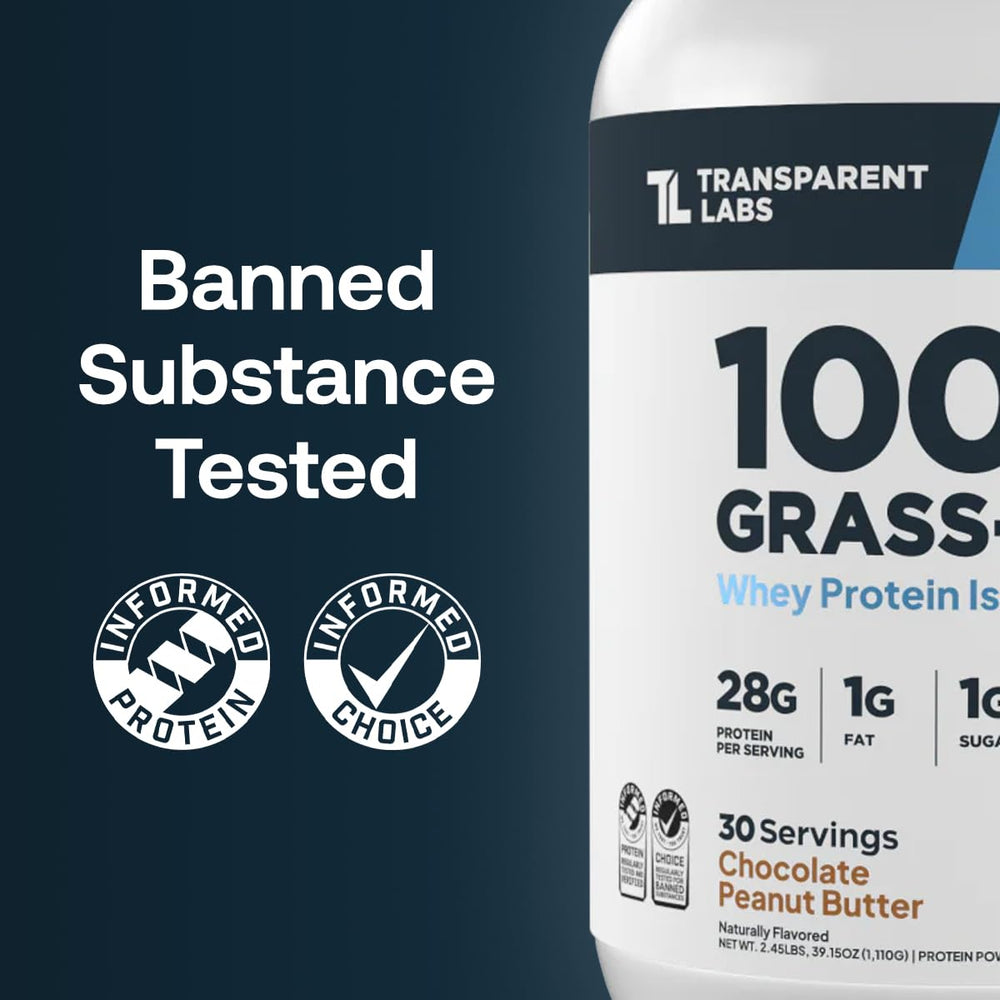 Transparent Labs Whey Isolate shake in glass shows smooth mixability and flavor.