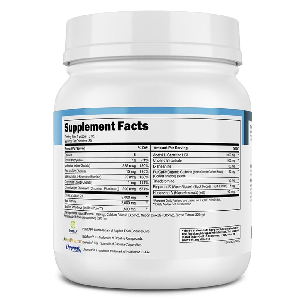 Caffeine and L-Theanine combo shown aiding focus during a workout