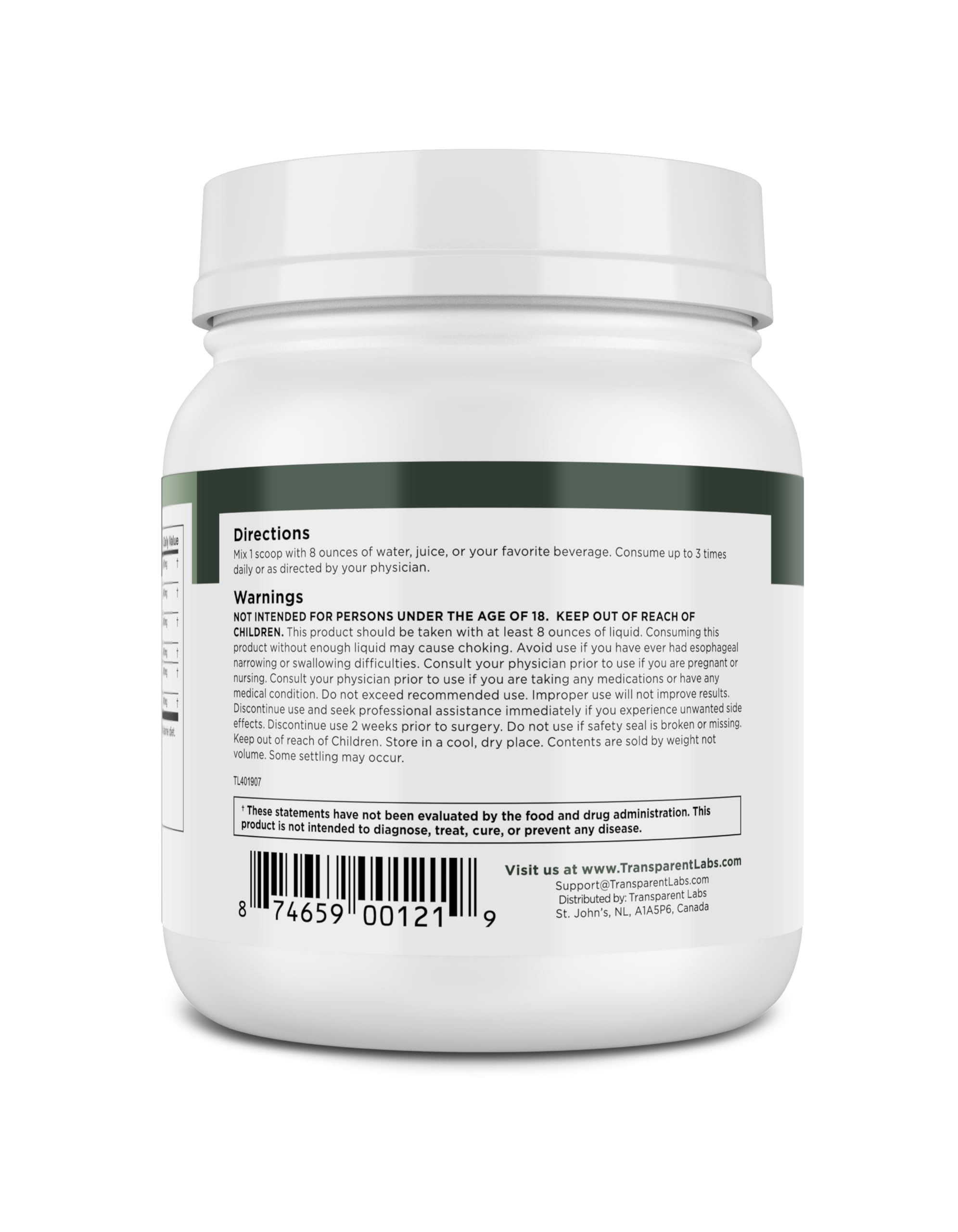Transparent Labs Prebiotic Greens lifestyle shot with bowl and spoon for easy morning routine.