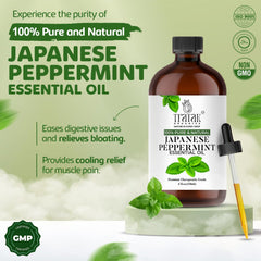 TRATAK ORGANICS escena de difusor con aceite de menta