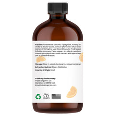 TRATAK ORGANICS Sweet Orange Oil for DIY skincare and candles