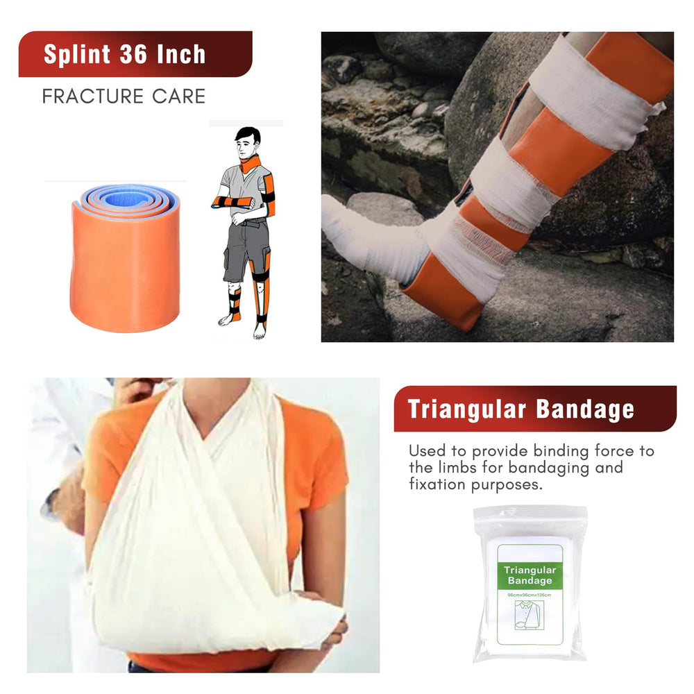 Trauma Kit Compact IFAK bandage scissors enable fast exposure and dressing changes.
