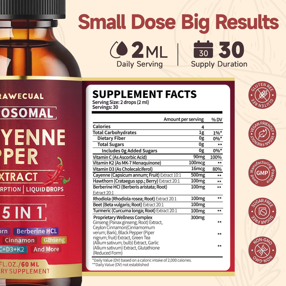 Trawecual drops added to water to show flexible daily use.