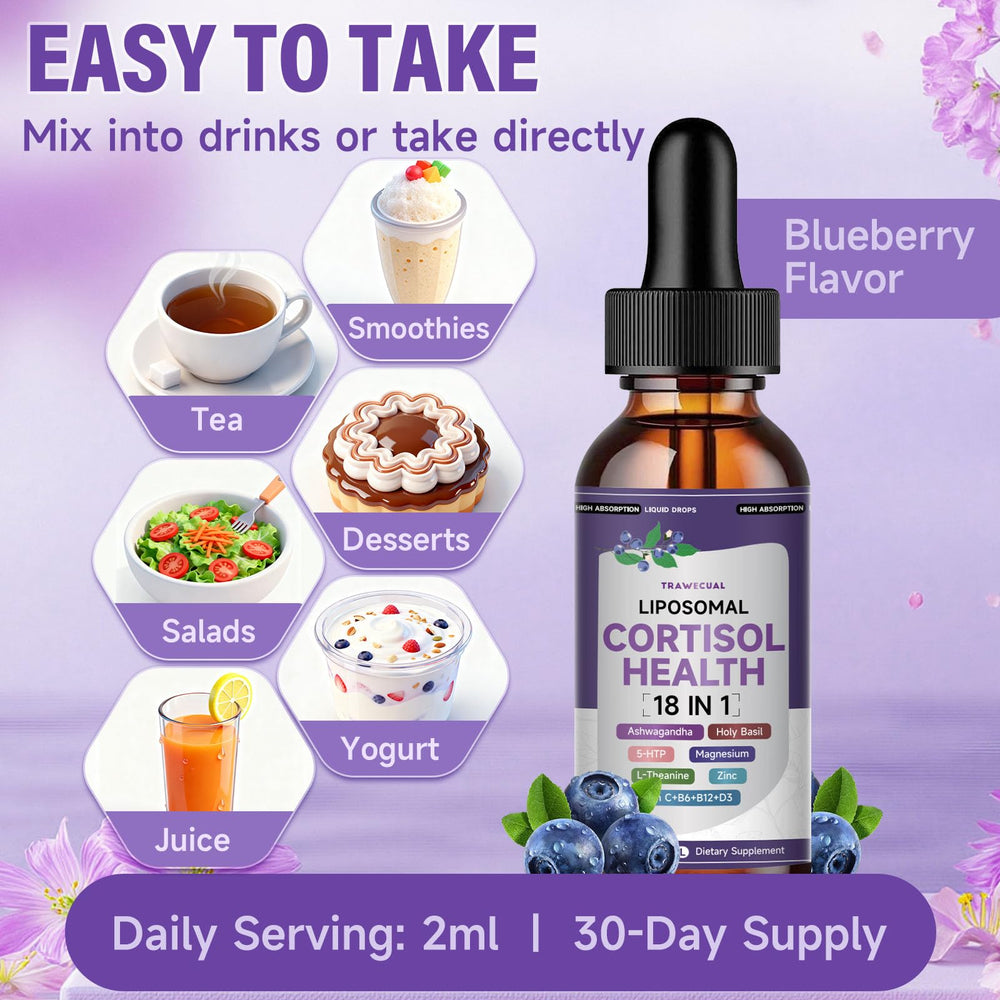 Trawecual drops on a nightstand ready for sleep support