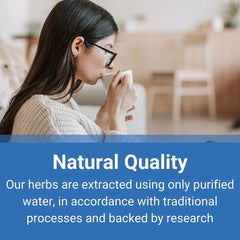 Packaging display of Treasure of the East Indigo Qing Dai capsules for informed purchase.