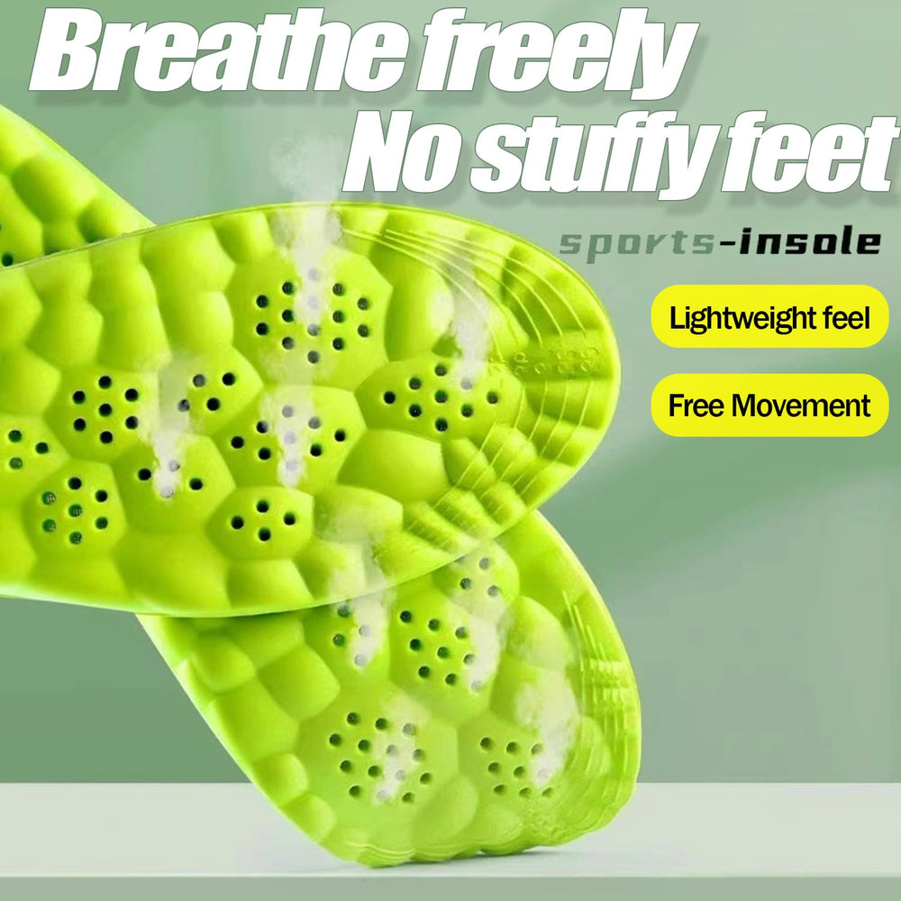 Treayes materiales transpirables mantienen los pies frescos.
