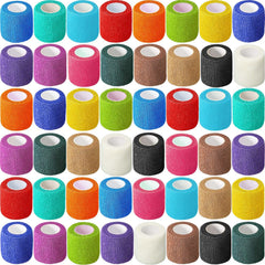 Treela 96-pack self-adhesive bandage wrap in a 2in x 5yd size for quick, secure wraps.