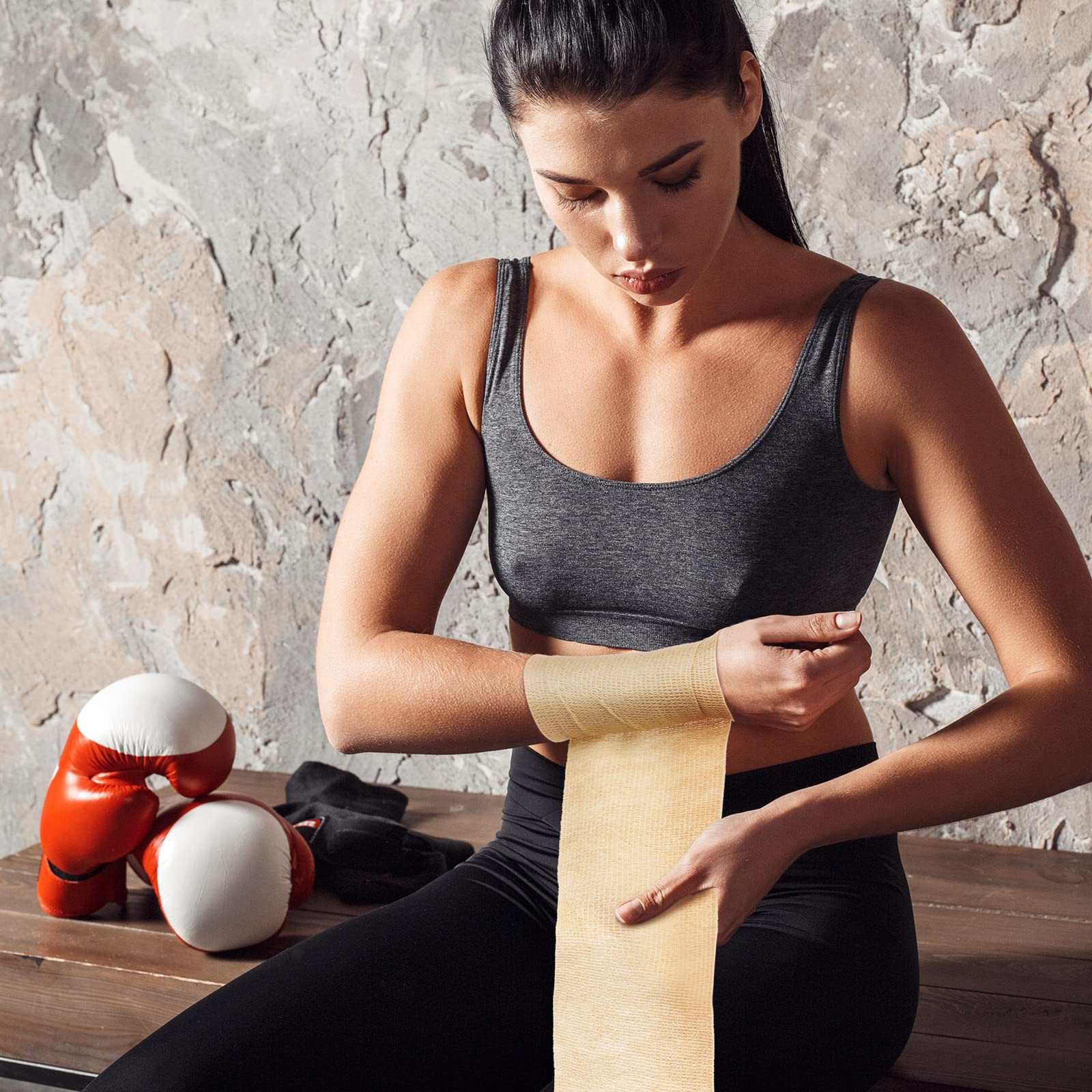 Compact, lightweight roll fits bags for quick on-the-go wrapping.