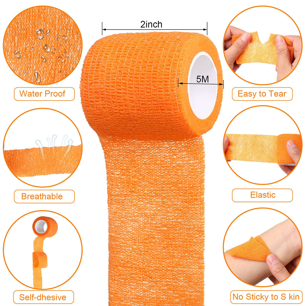 Treela elastic cohesive bandage in breathable fabric for comfortable support during activity.