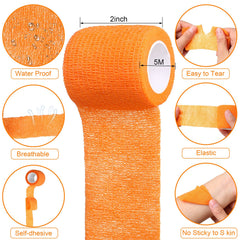 Treela elastic cohesive bandage in breathable fabric for comfortable support during activity.