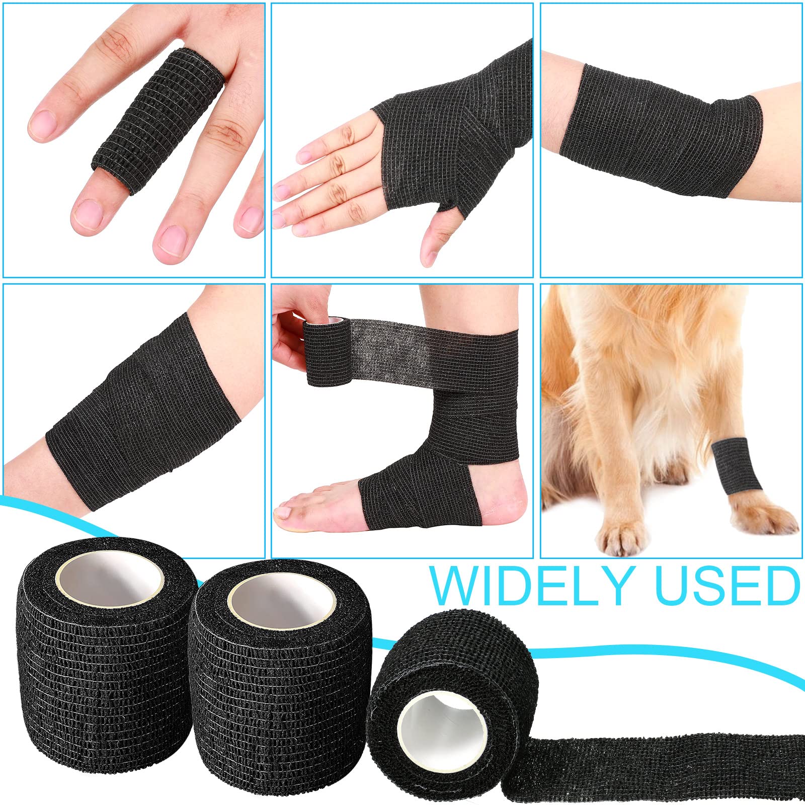 Treela self-adhesive bandage roll demonstrates easy tearing for on-the-go care