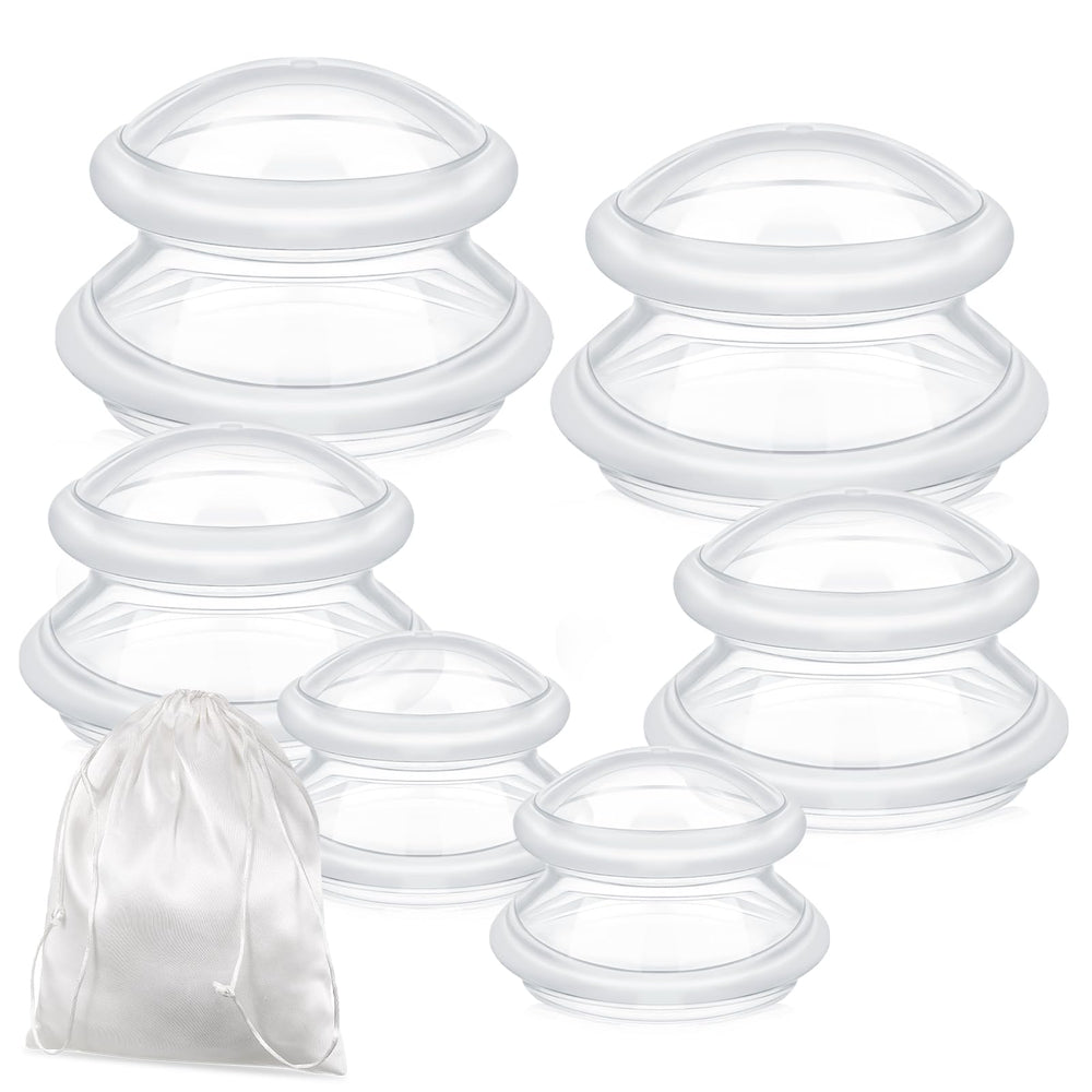 TrelaCo cupping kit six-piece set displayed for home and studio use