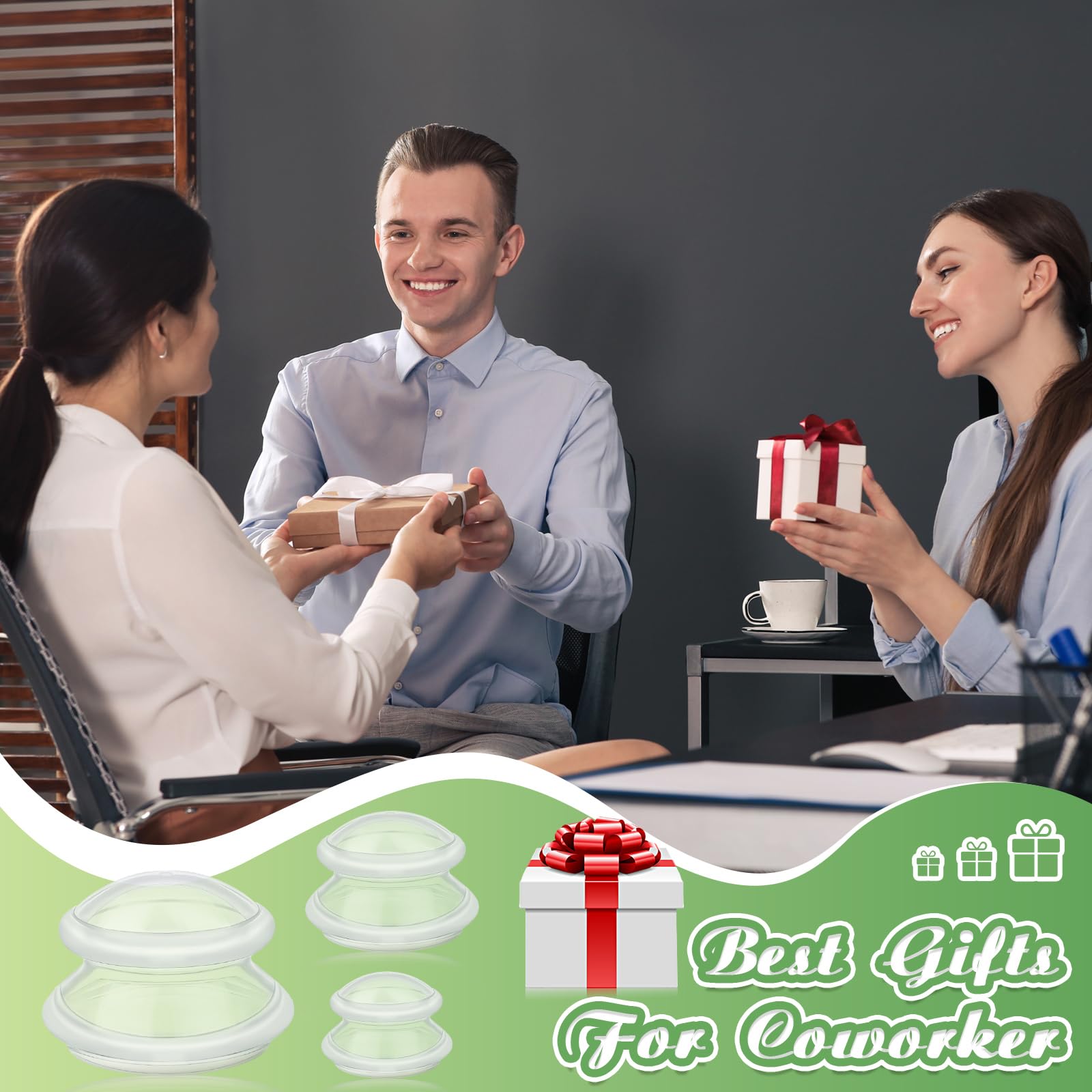 TrelaCo small silicone cupping cup for joints and precise contact