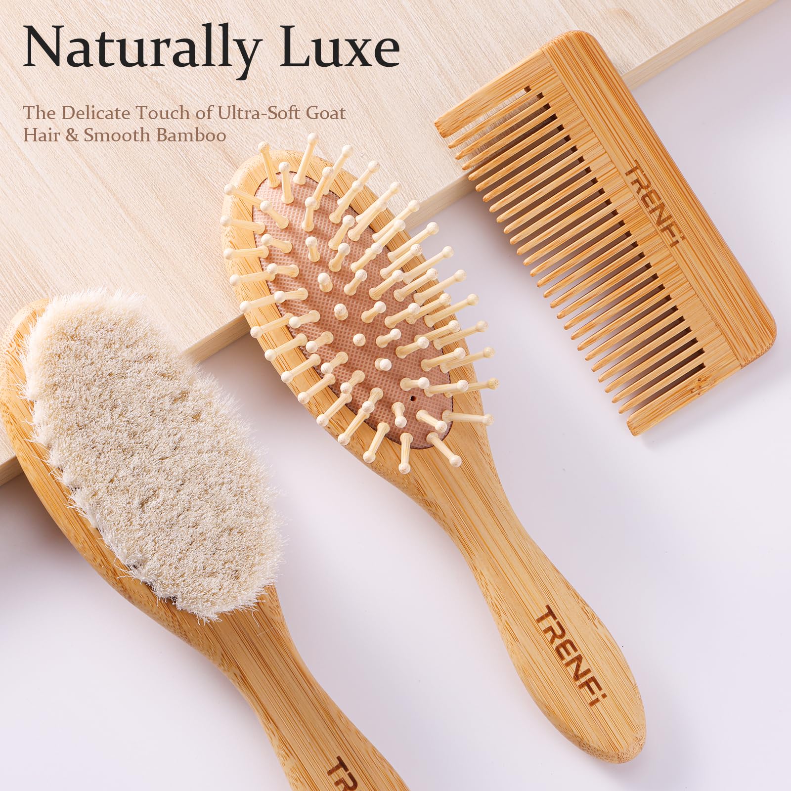 TRENFI scalp massage tool for soothing bedtime routine.