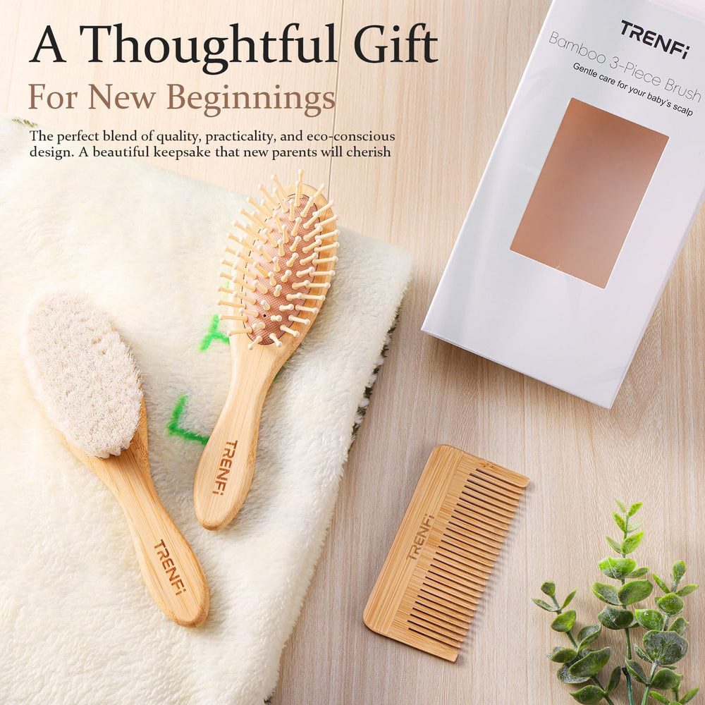 TRENFI gift-ready packaging for baby showers and registries.