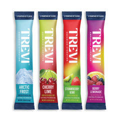 TREVI Sugar Free Electrolytes Cherry Lime stick dissolving in water for flavorful hydration