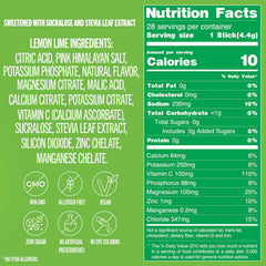 Nutrition highlight of TREVI ingredients including pink Himalayan salt