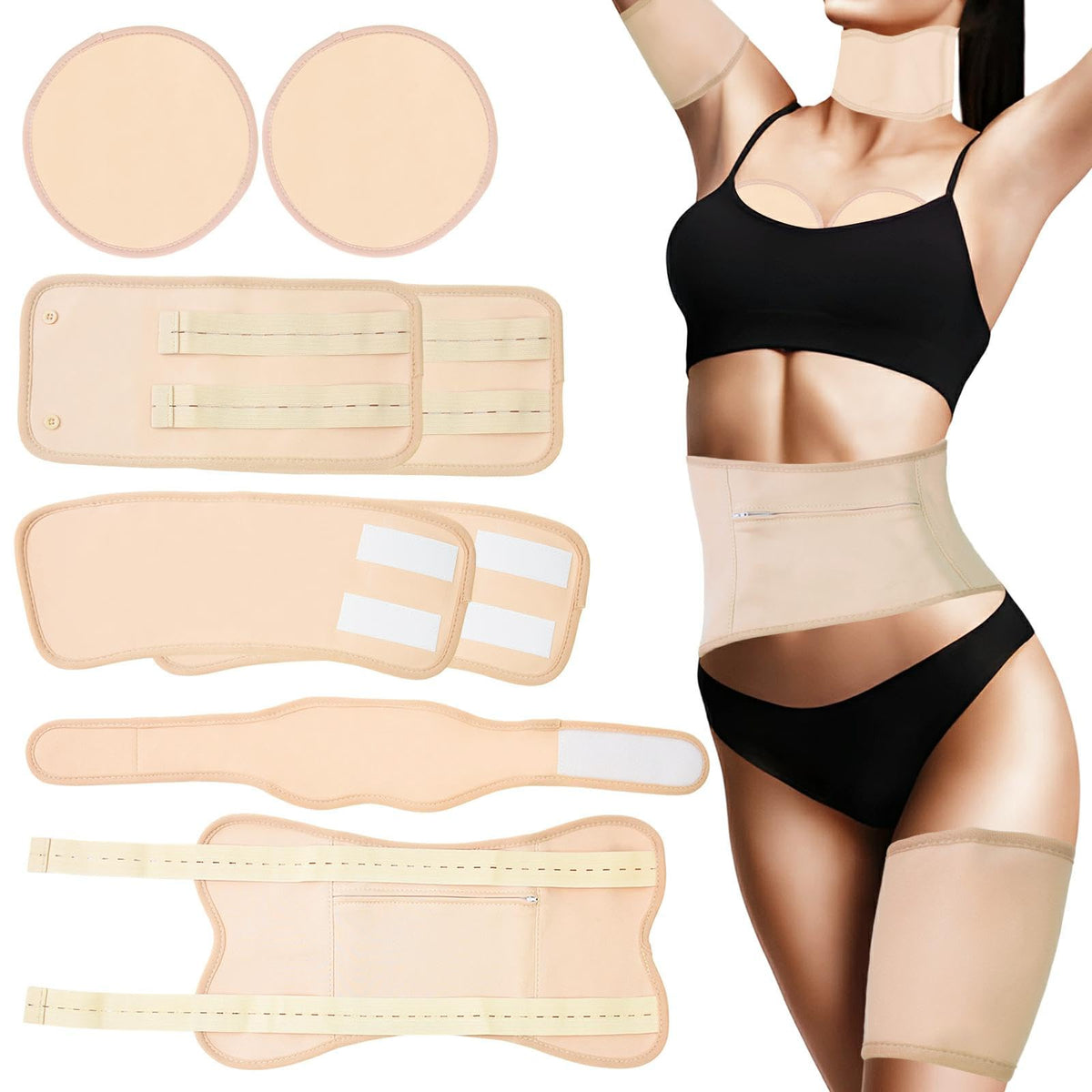 Trevonix Castor Oil Pack Wrap for stomach - leak-proof and comfortable during daily routines.