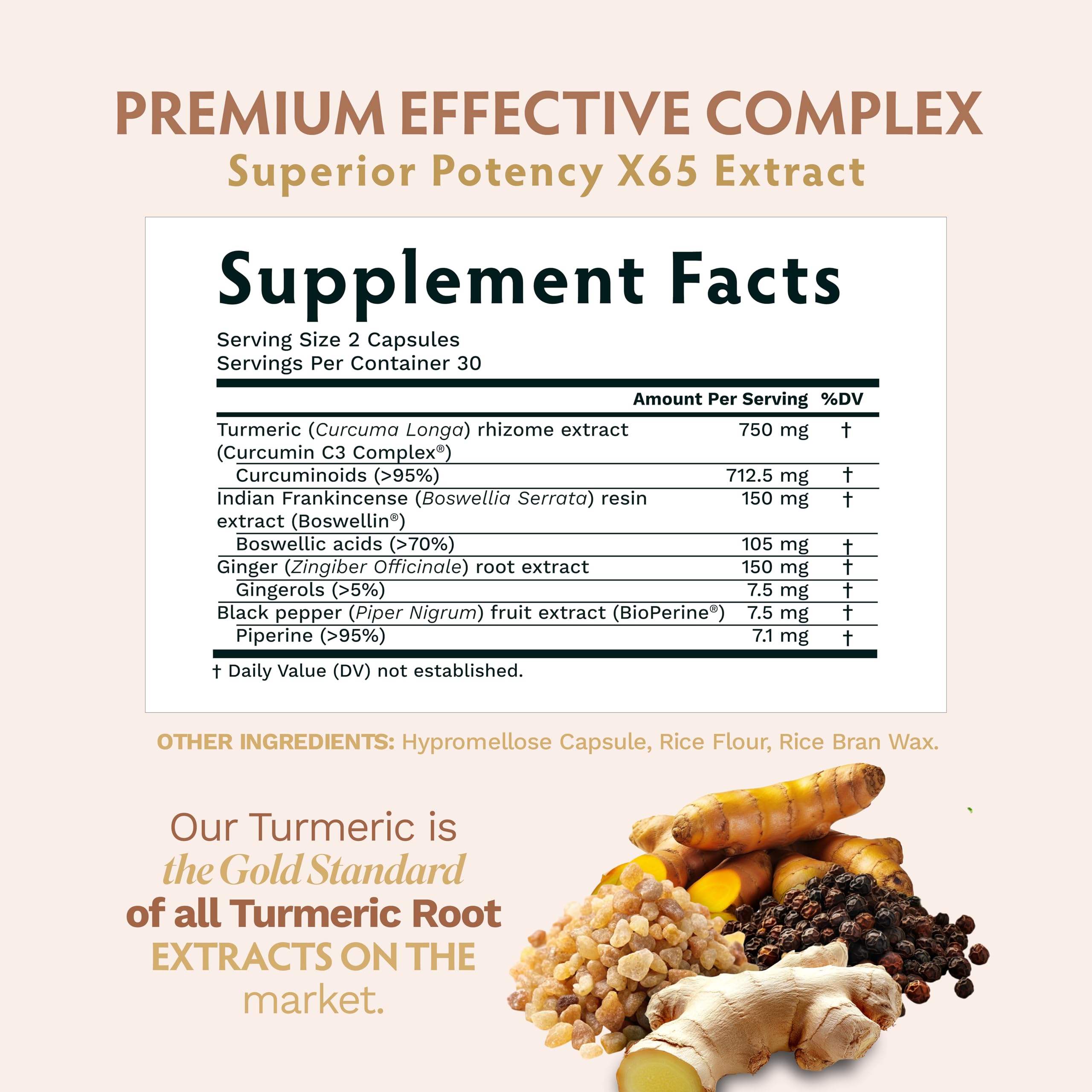 TRIBE ORGANICS Bioperine black pepper extract label highlighting absorption