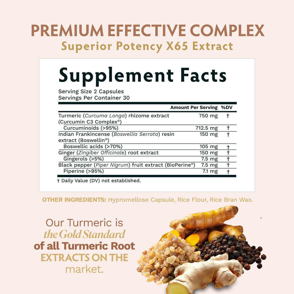 TRIBE ORGANICS Bioperine black pepper extract label highlighting absorption