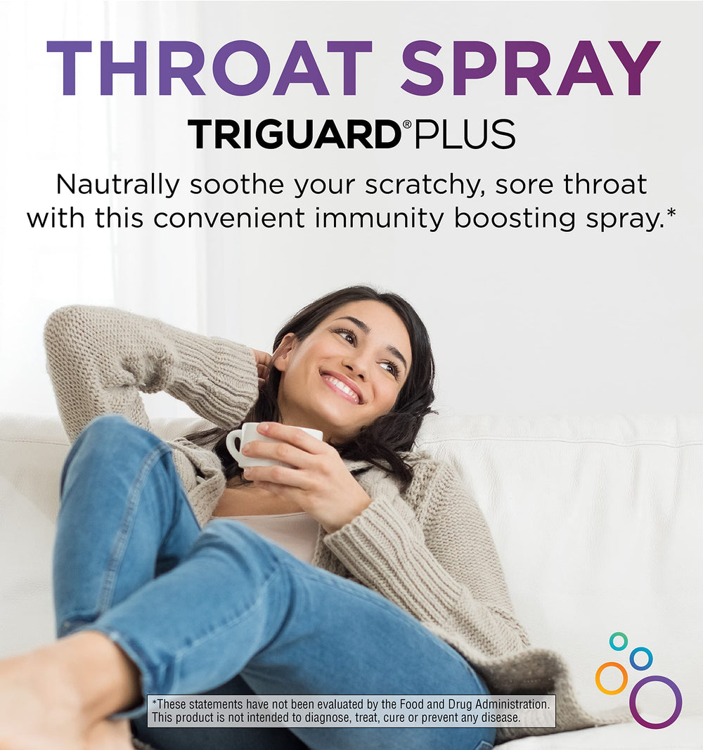 TriGuard Plus colloidal silver water bottle with label signals daily wellness